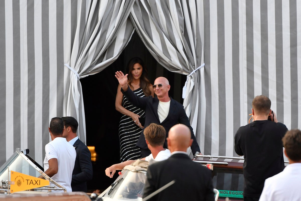 All the celebrities spotted in Venice ahead of Jeff Bezos’ wedding