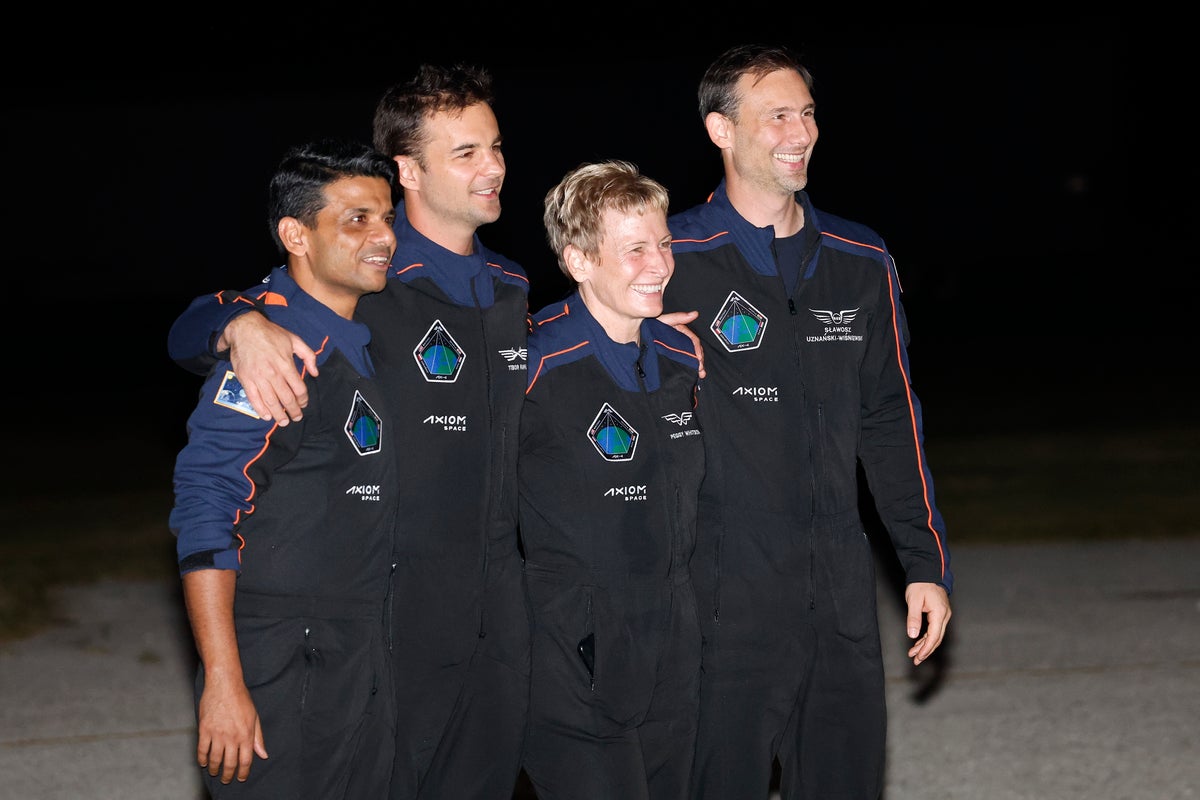 International Space Station welcomes its first astronauts from India, Poland and Hungary