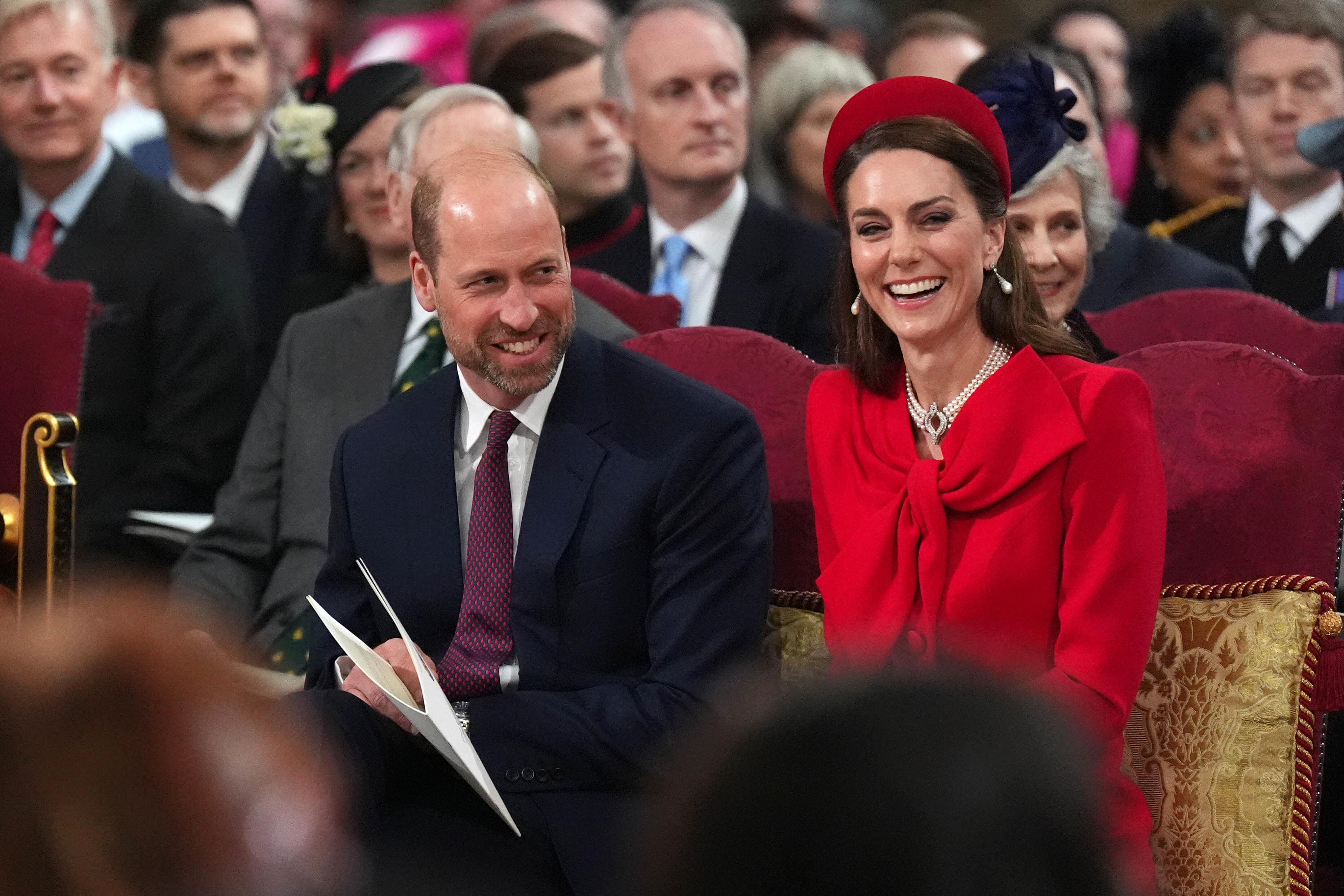 The Prince and Princess of Wales were called ‘dream dinner guests’ (Aaron Chown/PA)