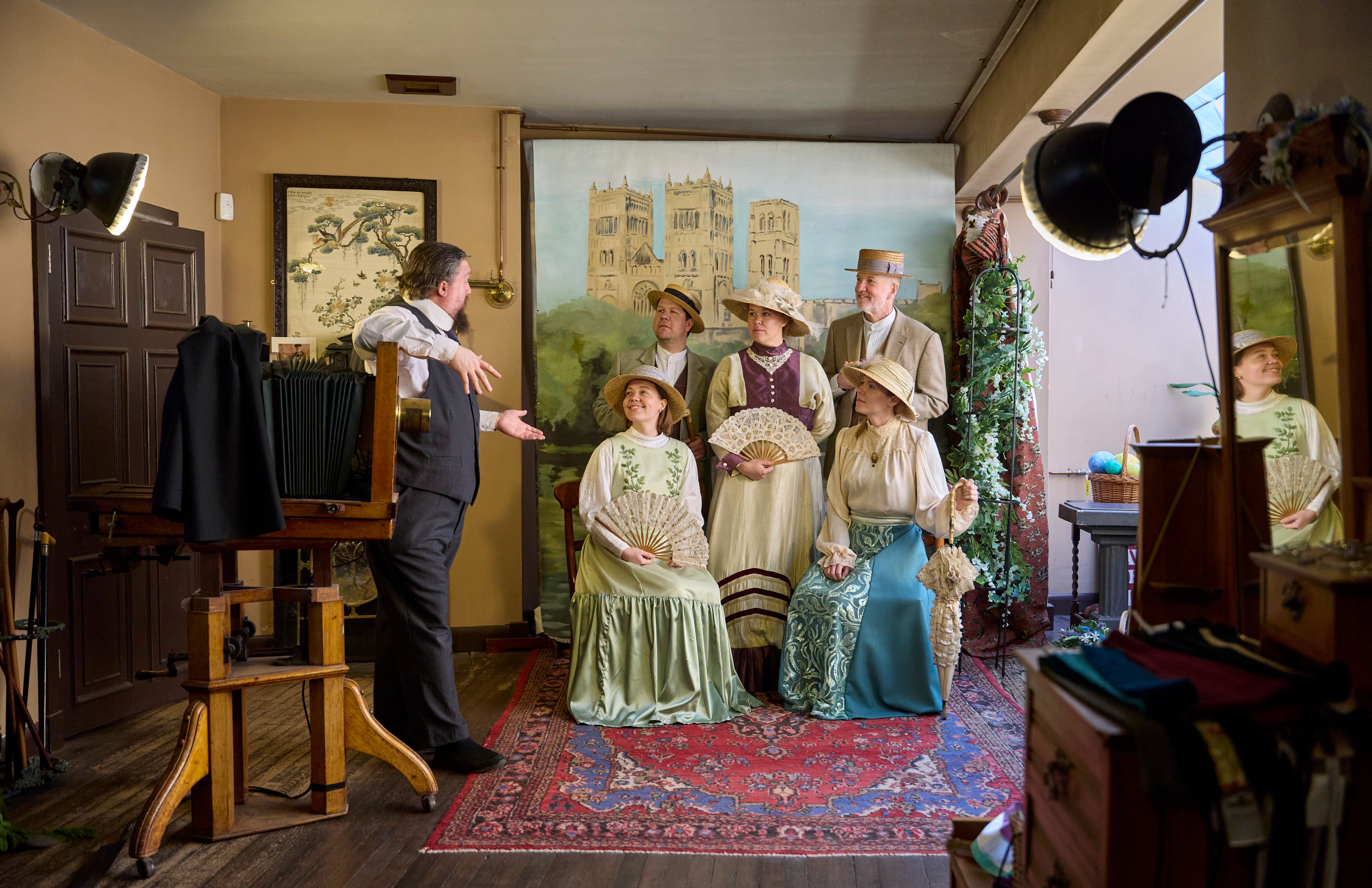 An Edwardian photography studio at Beamish