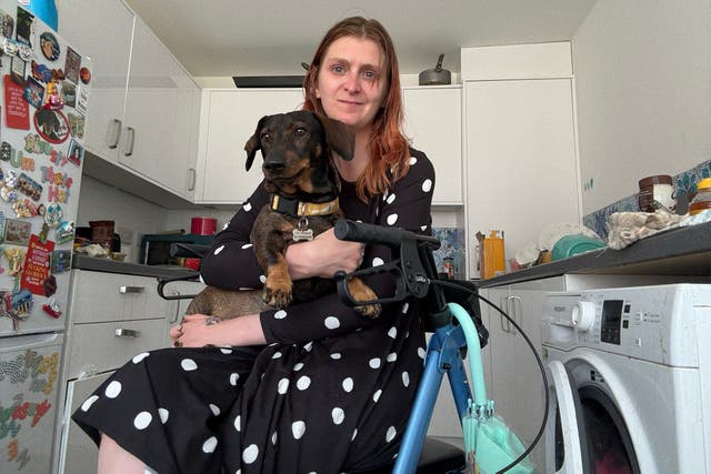 <p>Rachel Charlton-Dailey receives £558 a month in PIP – which she expects will be lost under Labour’s welfare cuts</p>