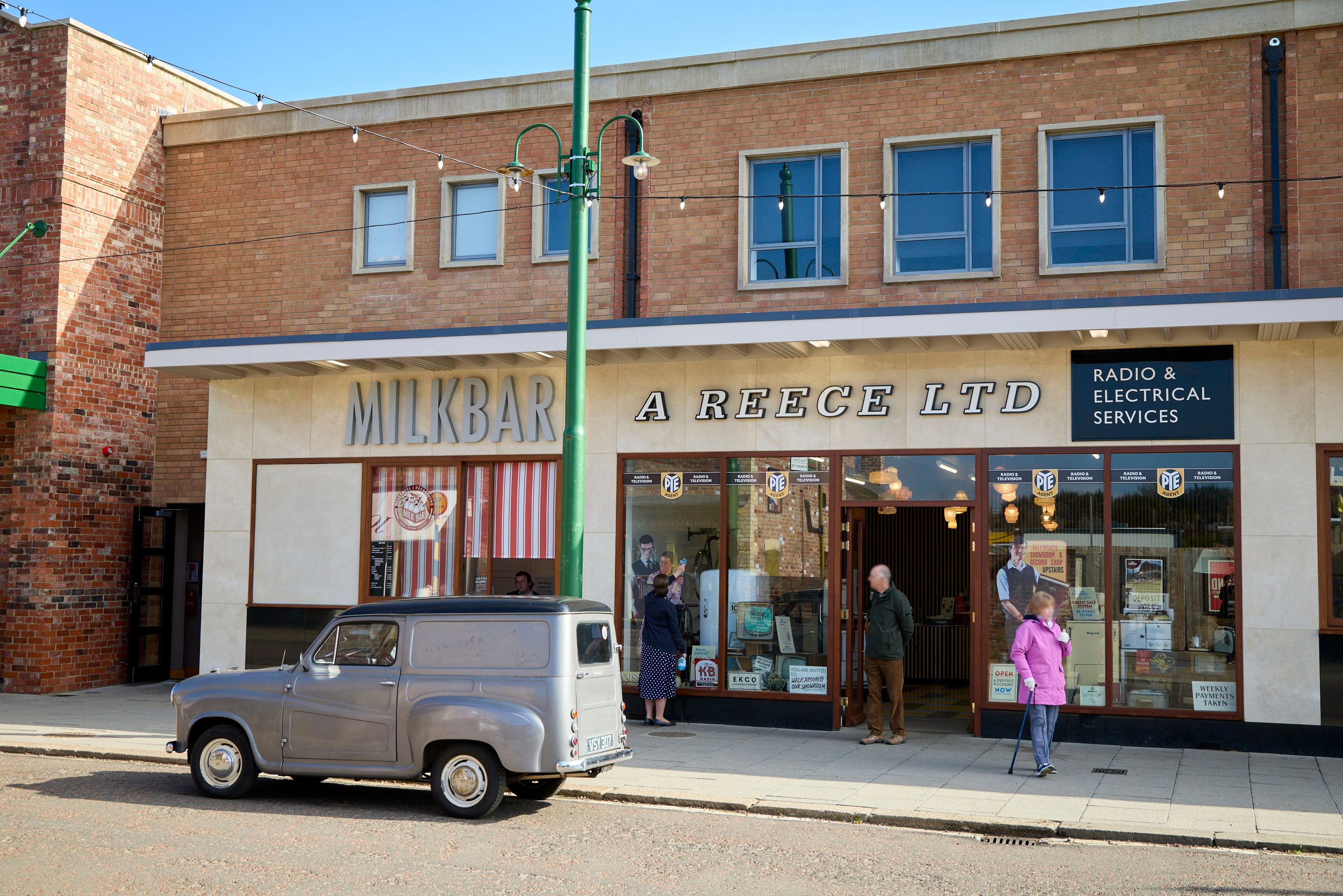 The '1950s Town' exhibition at Beamish