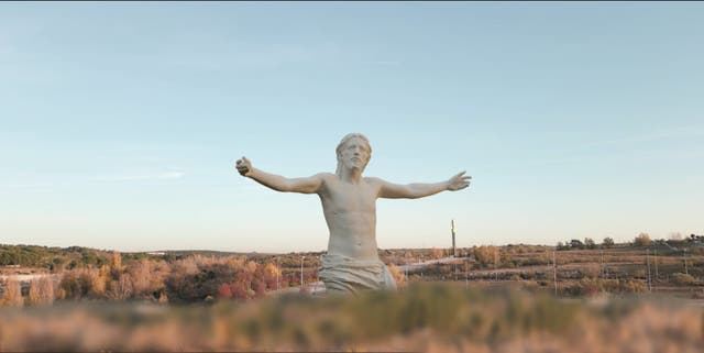 <p>Artist rendering of what the statue would look like, in the town of Boadilla del Monte just outside of Madrid</p>