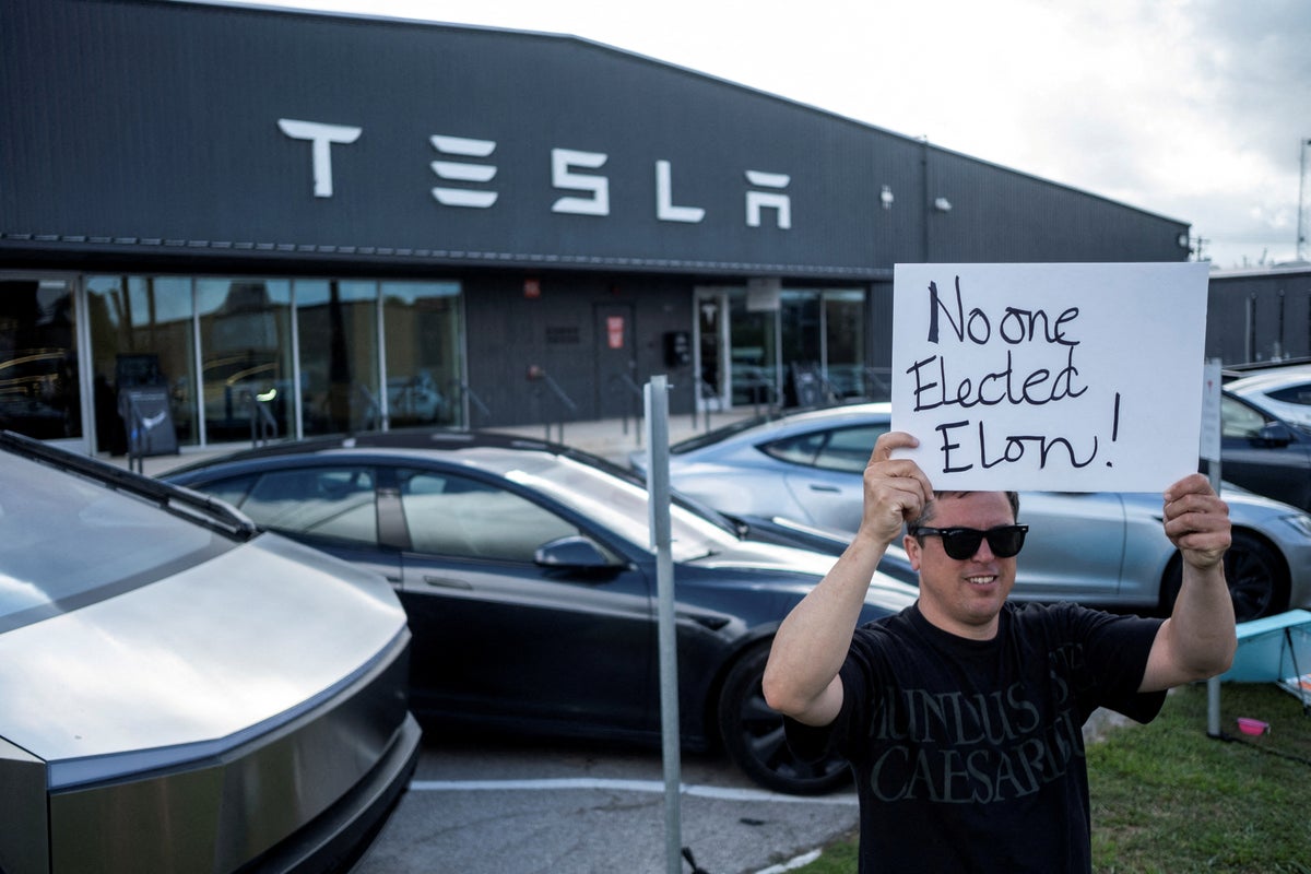 What the revived Trump-Musk feud is doing to Tesla stocks