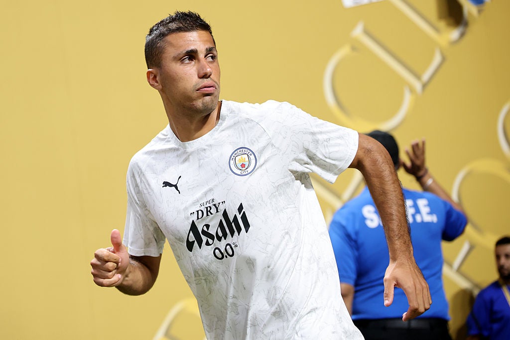 Juventus vs Man City LIVE: Rodri makes first start since September in Club World Cup clash