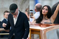 Bezos-Sánchez wedding latest: Leonardo DiCaprio arrives at star-studded wedding incognito as Kim Kardashian poses for photos