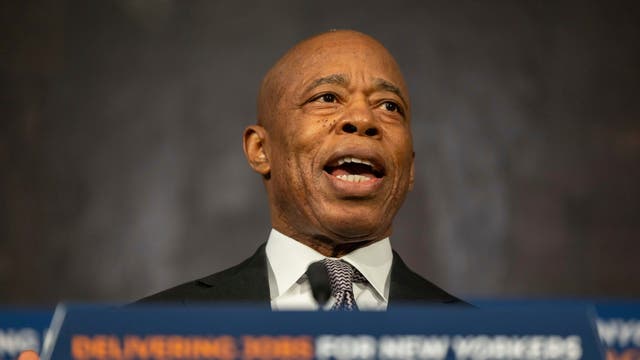 Ny Mayor R NYC Mayor Eric Adams kicks off reelection bid and casts Mamdani as ...