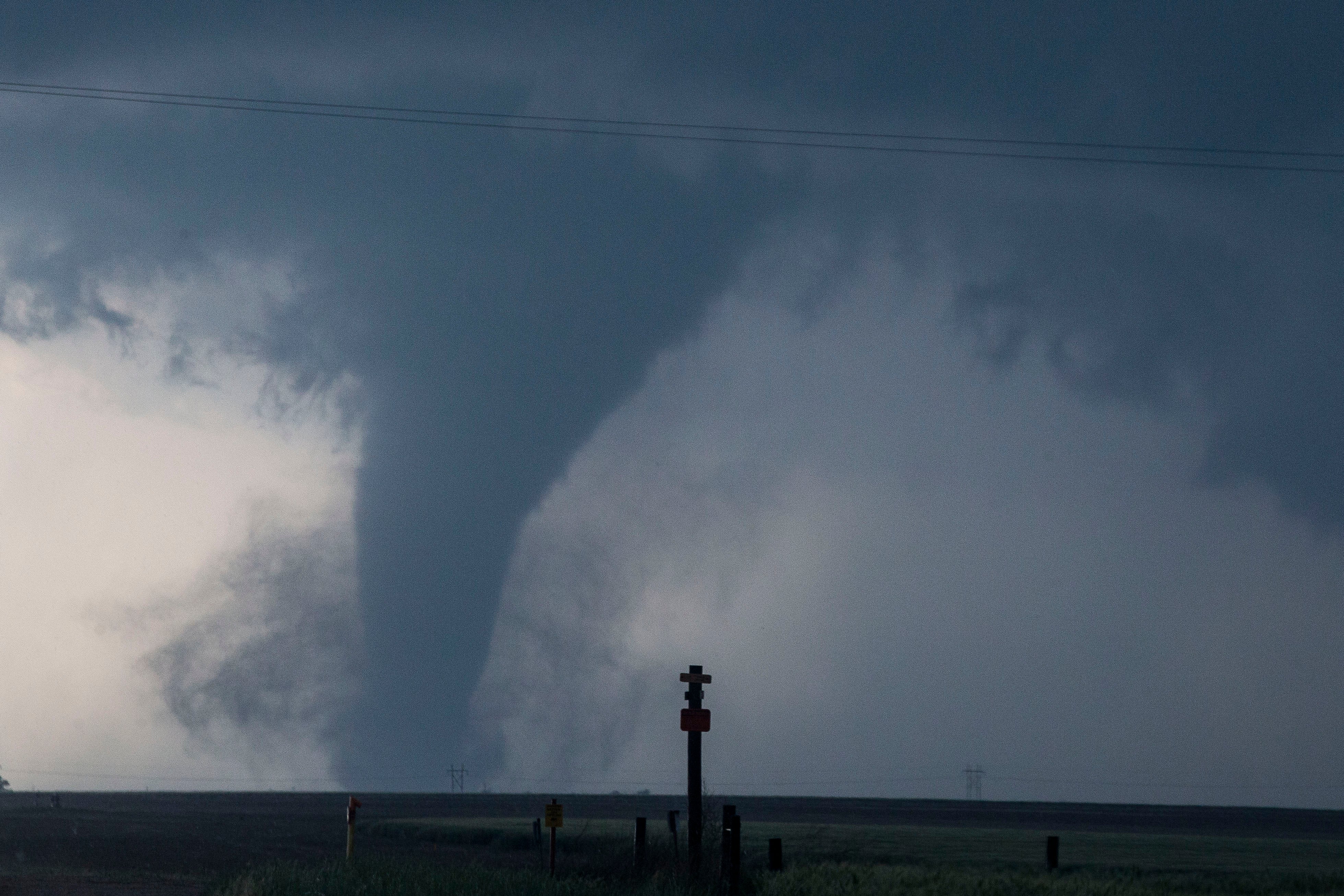 The scientist was discussing Missouri’s busy tornado season and the possible impacts of the weather phenomenon La Nina or climate change.