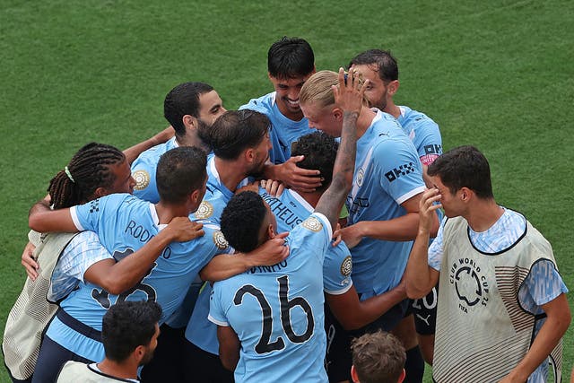 <p>Man City have sealed top spot in Group H</p>