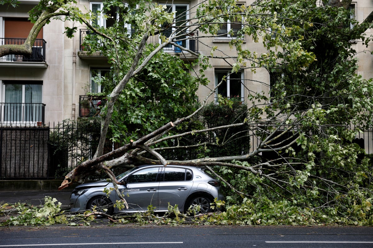 France storms leave two dead and many injured as Paris floods