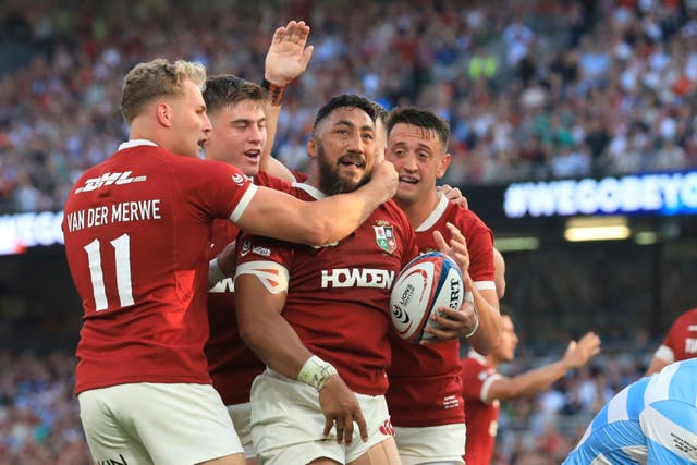The British and Irish Lions have been urged to ‘create moments’ by scrum coach John Fogarty (Peter Morrison/AP)