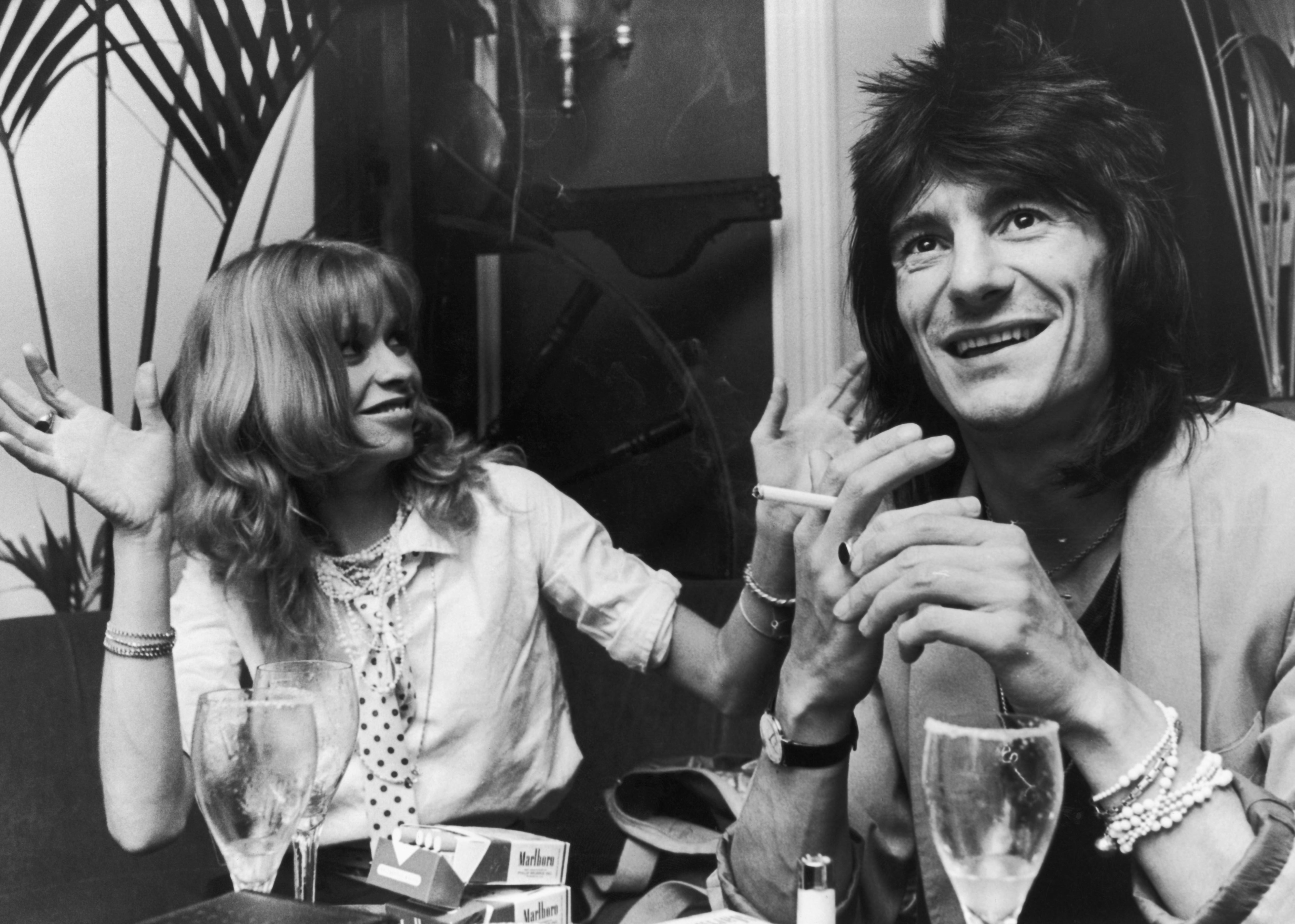 The former couple pictured in Paris in 1979