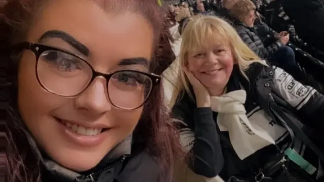 <p>Gemma Barley, whose grandmother and mother, pictured, both had cervical cancer, has called for the government to reverse recent changes lengthening the intervals between life-saving screenings</p>