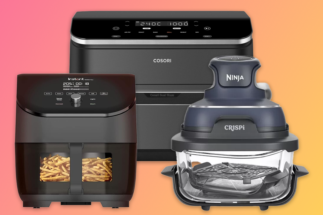 Air fryers use little to no oil when cooking food, meaning healthier chips could be on the menu