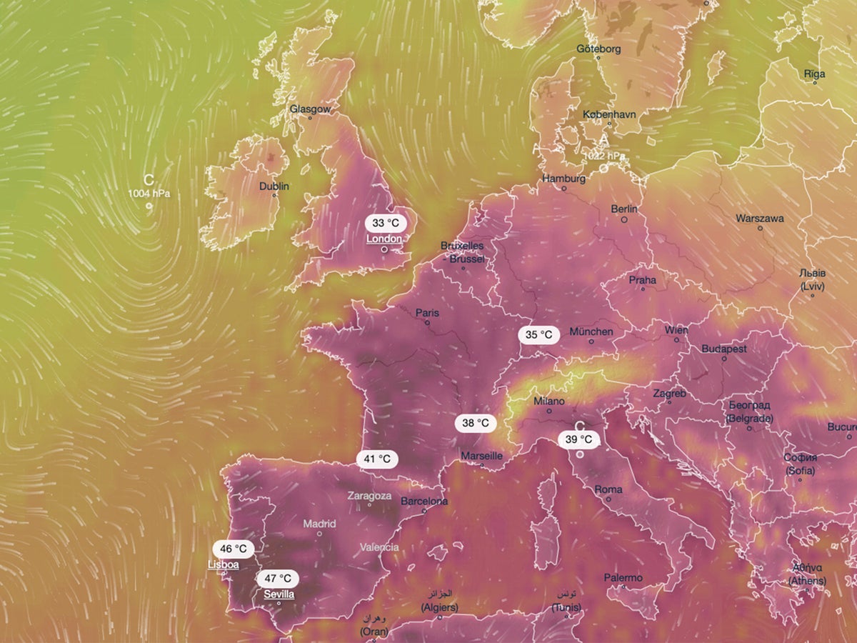 Europe Heatwave: Spain Hits 46°C, Climate Risk Escalates 2 Killer heatwave hits Europe as temperatures set to soar above 40C in holiday hotspots | The Independent