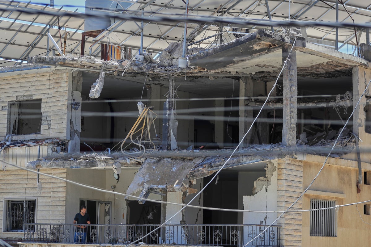 1 killed and 11 wounded in intense Israeli strikes on south Lebanon