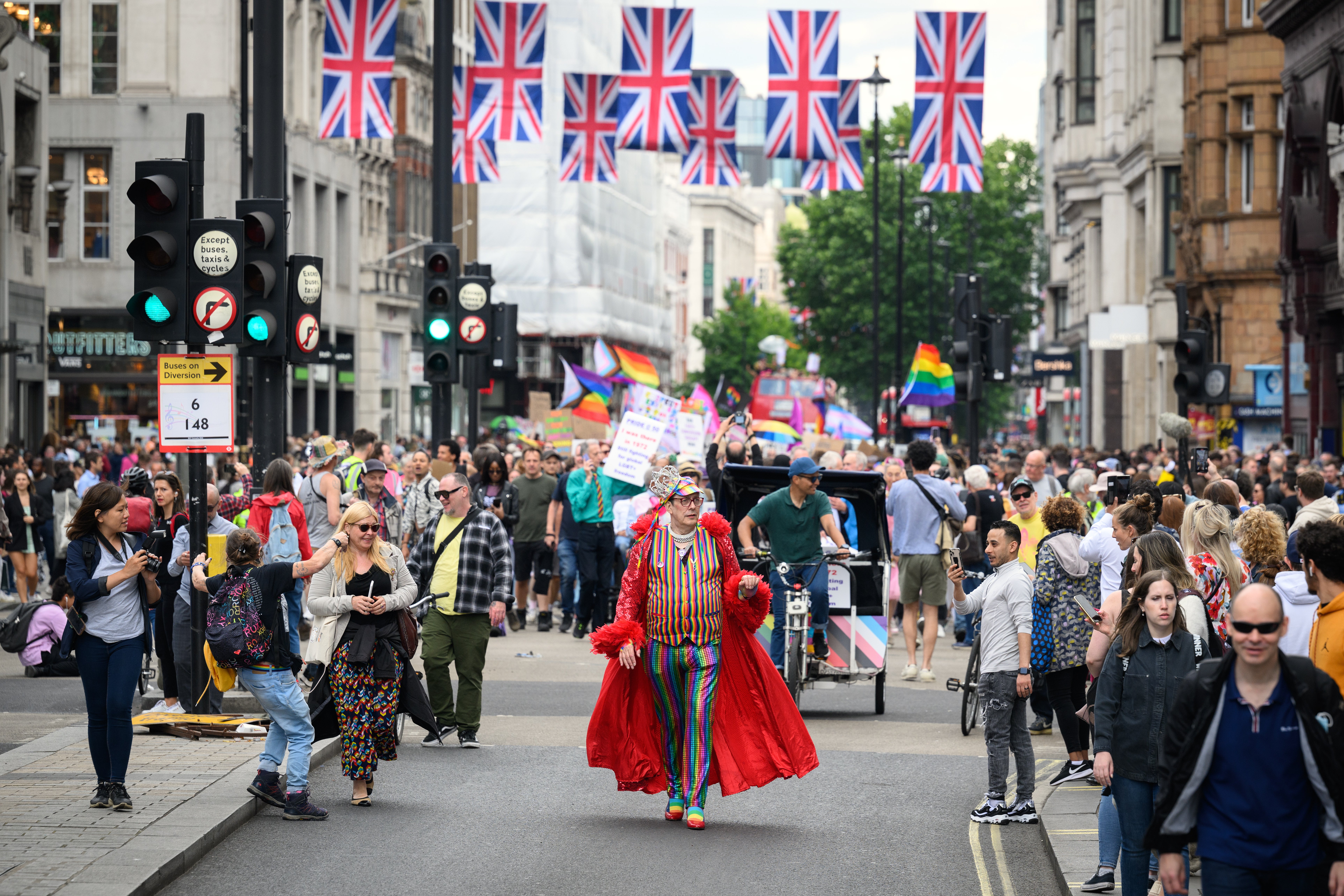 Pride events have relied heavily on corporate sponsorship in the past