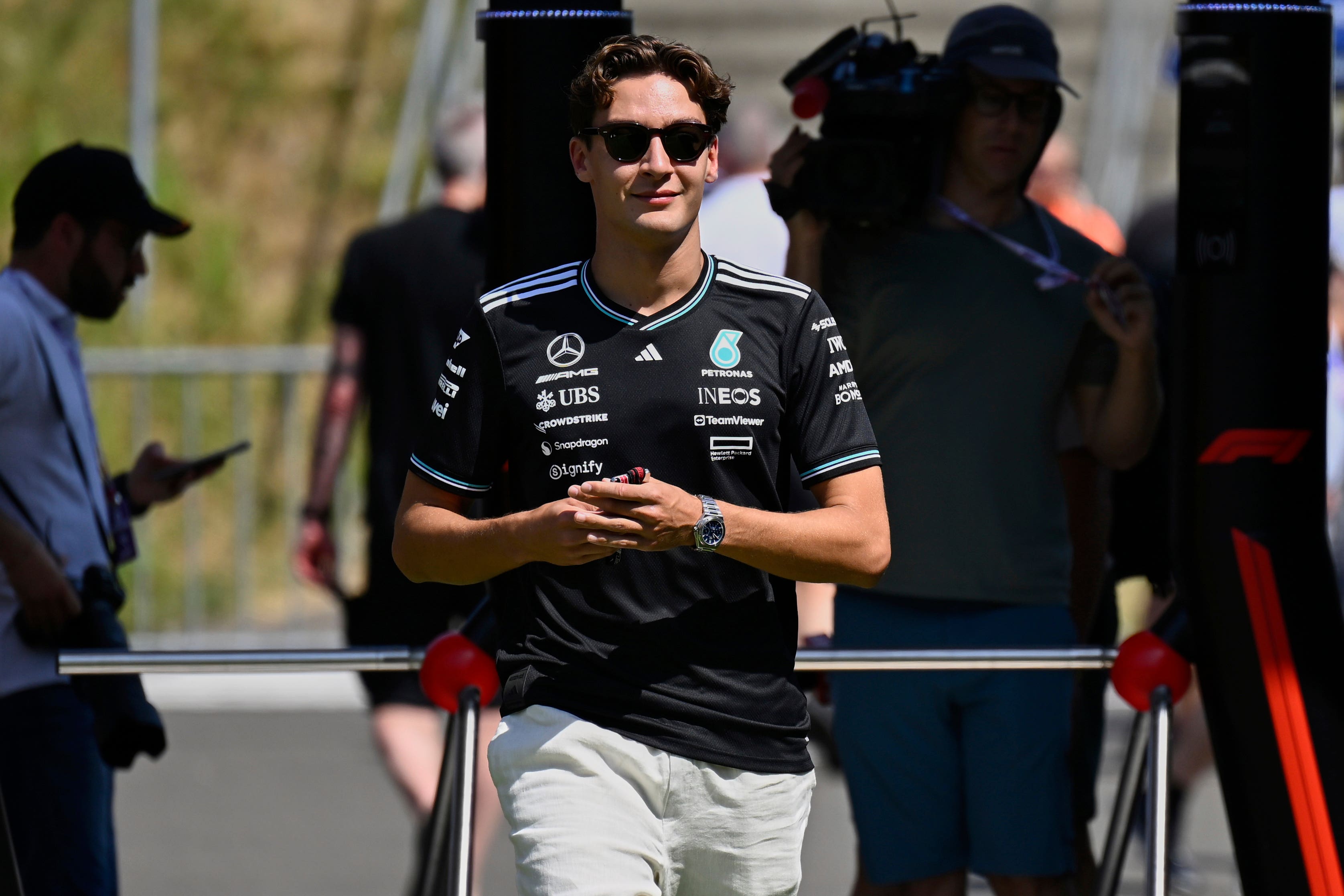 Mercedes driver George Russell has made no secret about his views on Max Verstappen