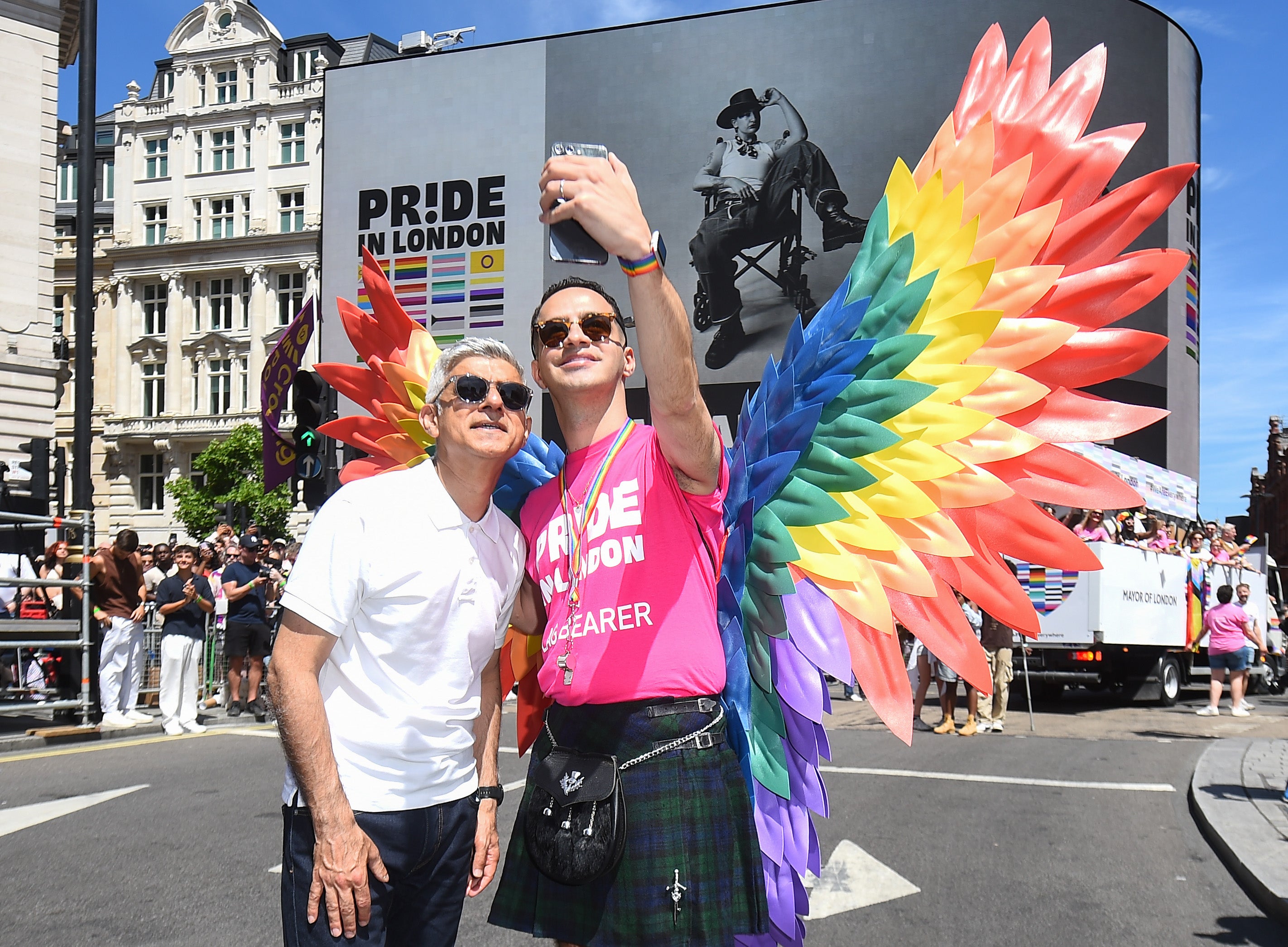 Sadiq Khan at last year’s event held in London