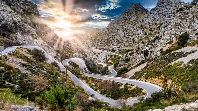 <p>The punishing switchbacks of Mallorca’s iconic Sa Colabra</p>