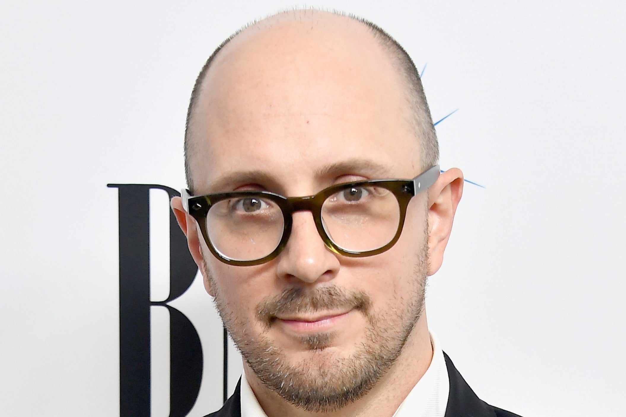 <p>Former 'Blue's Clues' host Steve Burns, pictured here in Beverly Hills in 2018, is set to launch a new podcast aimed at adults</p>