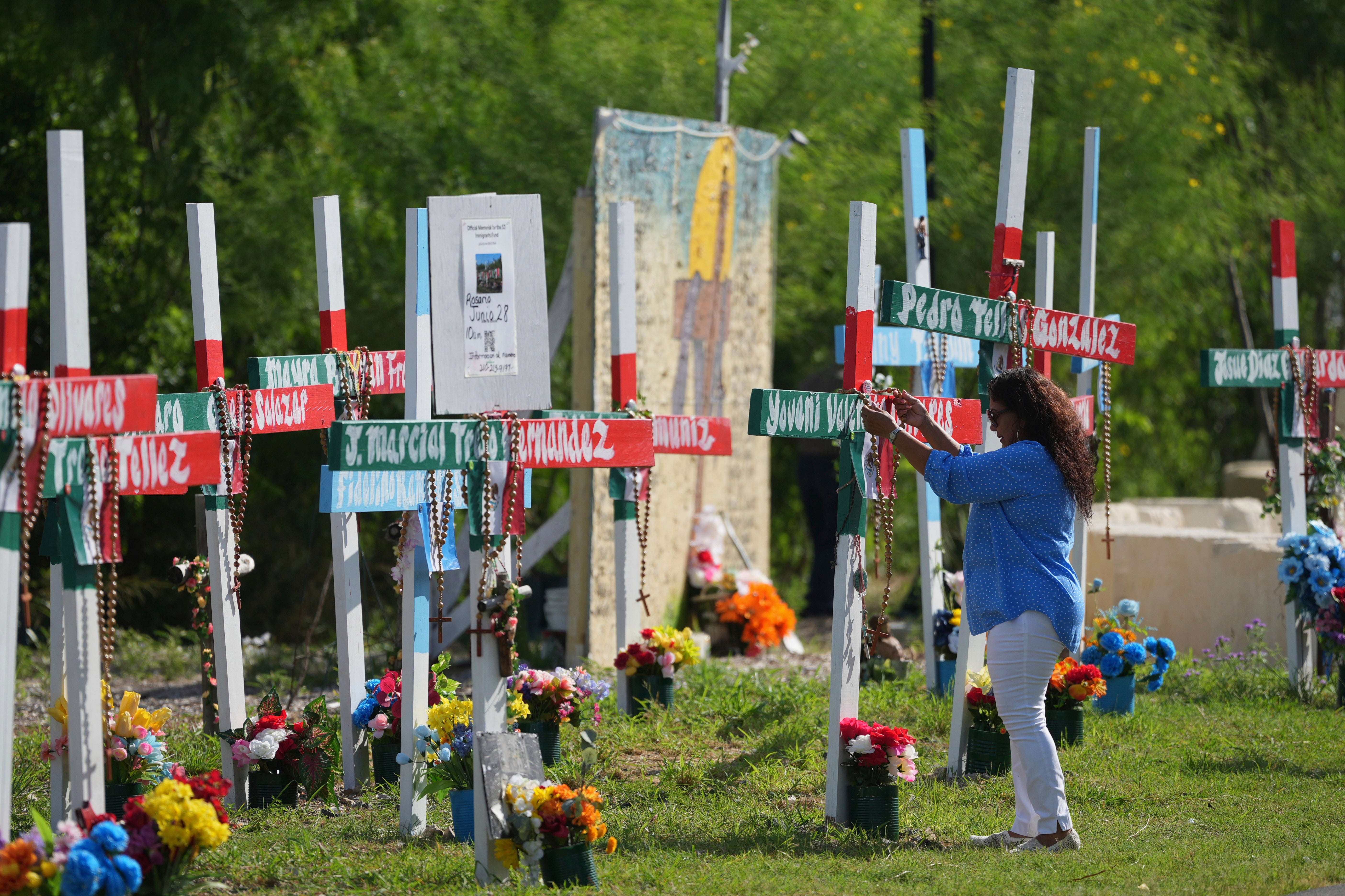 TEXAS-INMIGRANTES EN CAMIÓN