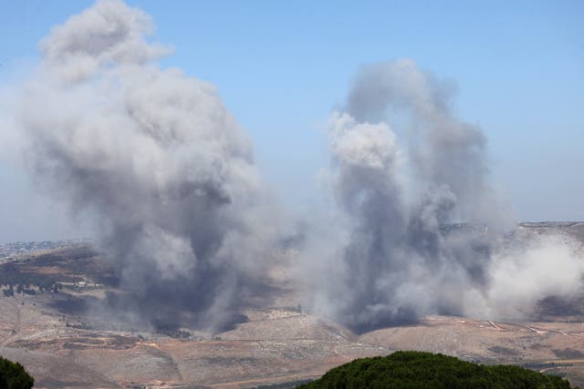 <p>Israel strike on southern Lebanon</p>