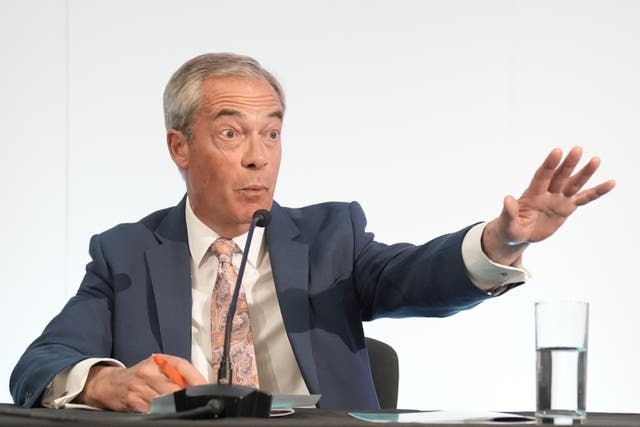 <p>Reform UK leader, Nigel Farage</p>