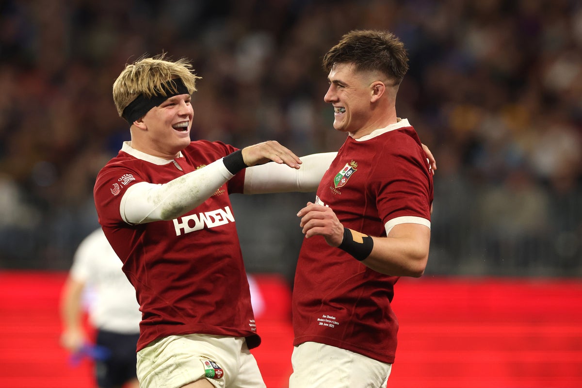 Lions v Western Force live: Score and updates as impressive tourists running rampant in Perth
