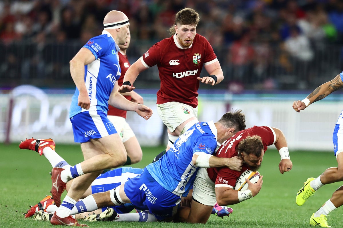 British and Irish Lions vs Western Force live: Score and updates as tourists play first match in Australia