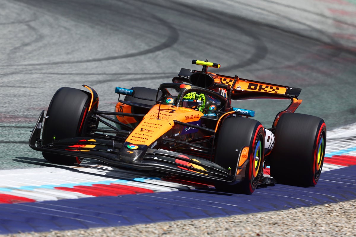 F1 Austrian GP live: Qualifying updates and times as Lando Norris eyes key pole position
