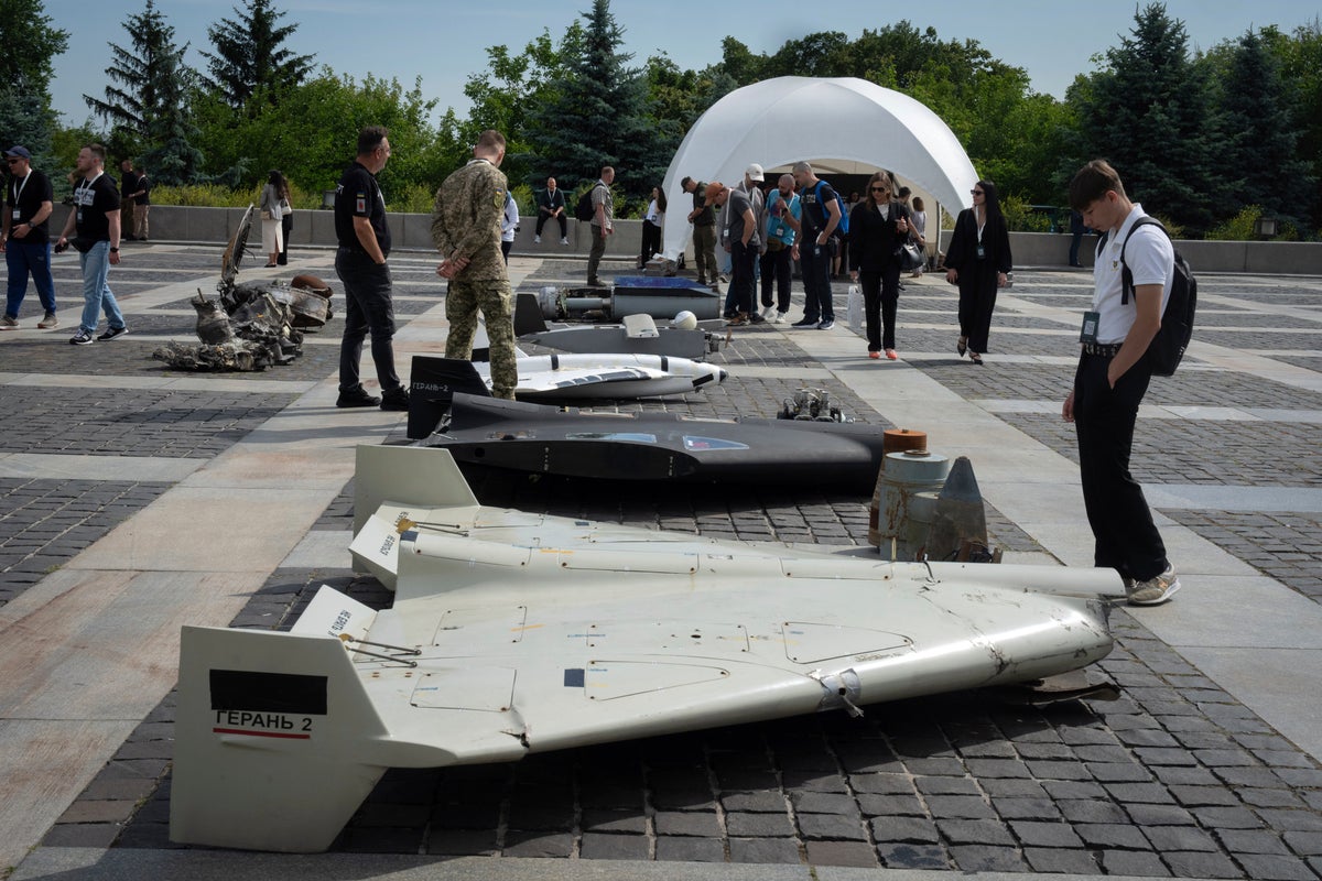 A Russian drone strike on Odesa kills a married couple and injures 17 other people, Ukraine says