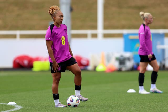 <p>Lauren James is back in training for England and ready to play against Jamaica</p>