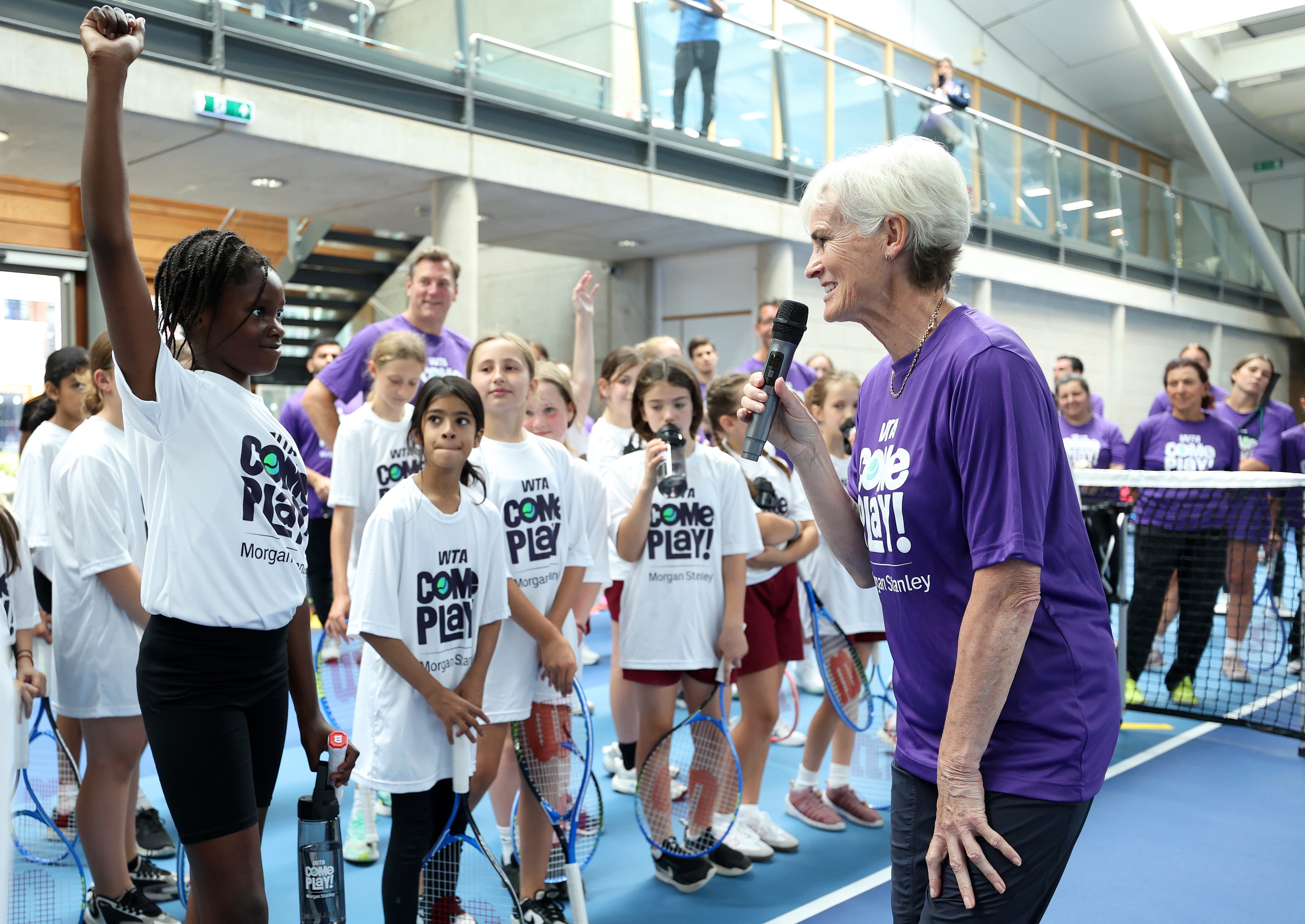Judy Murray viedla WTA Come Her Session