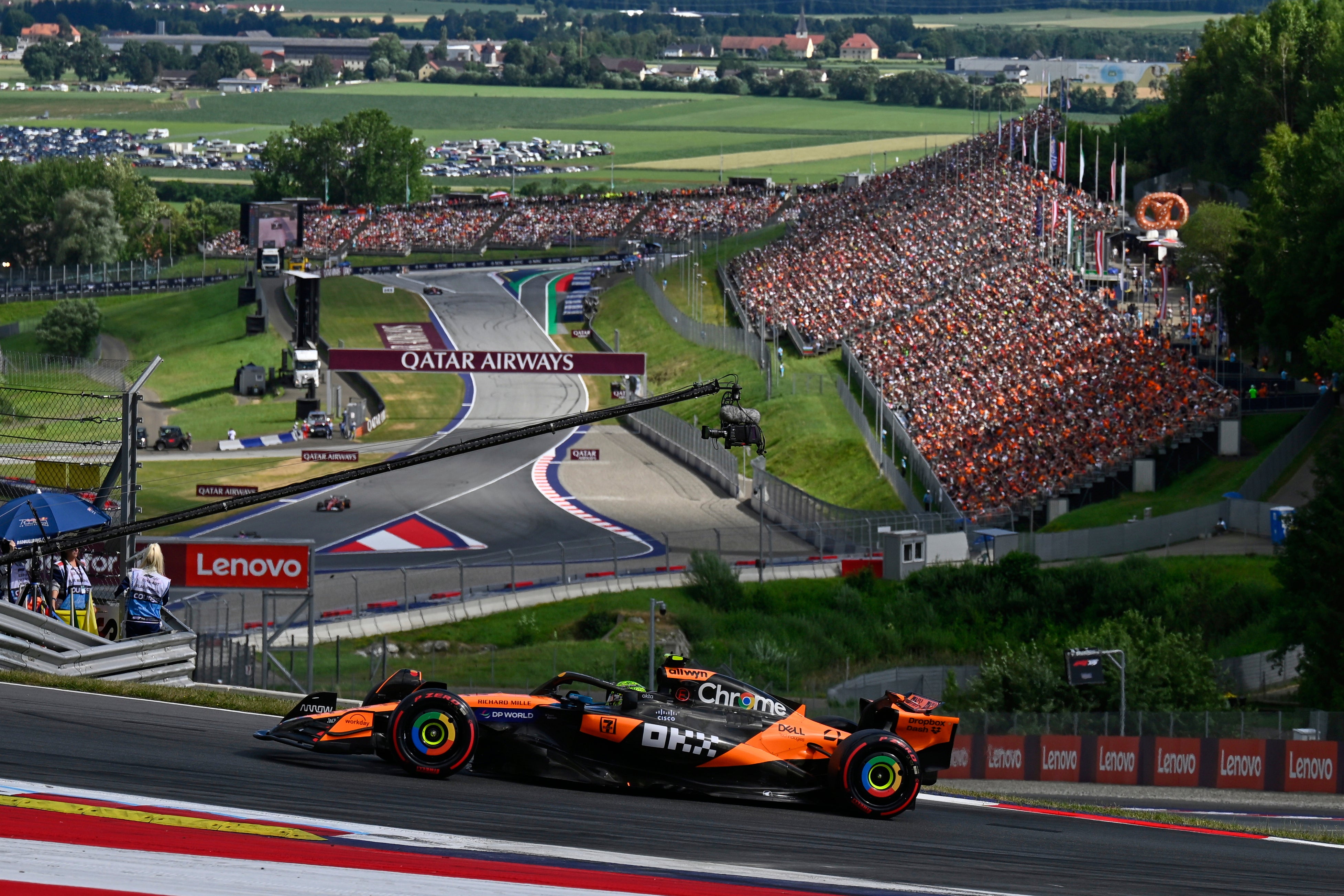 Norris has been the quickest all weekend in Austria