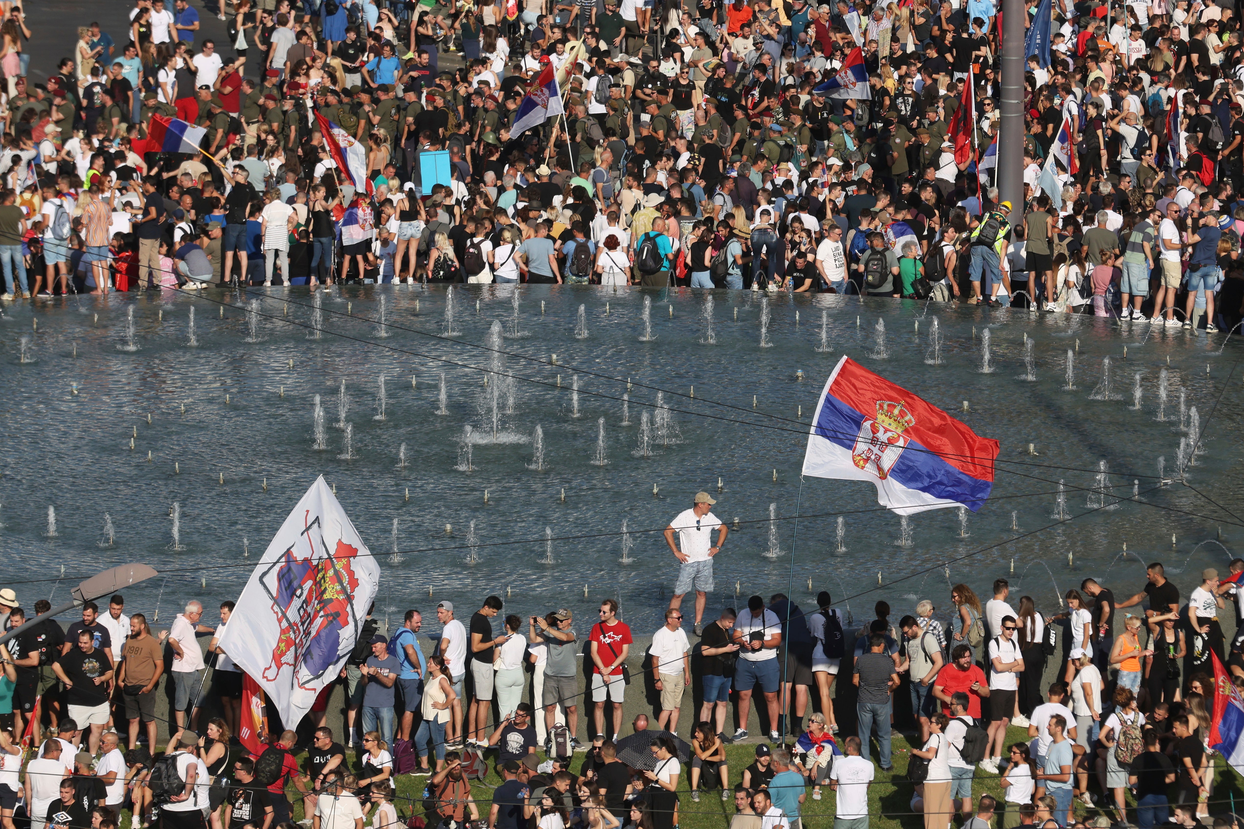 Serbia Protest