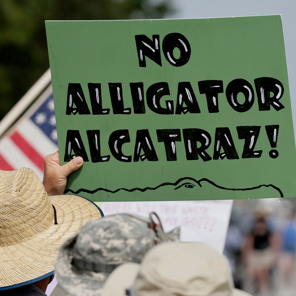 Trump flying down to open Florida's 'Alligator Alcatraz' detention center Tuesday | The Independent