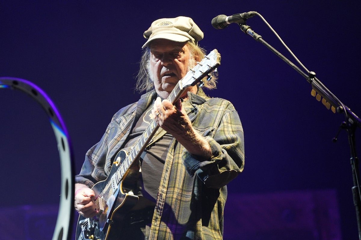 Neil Young thunders through a mighty Glastonbury setlist in front of a surprisingly sparse crowd