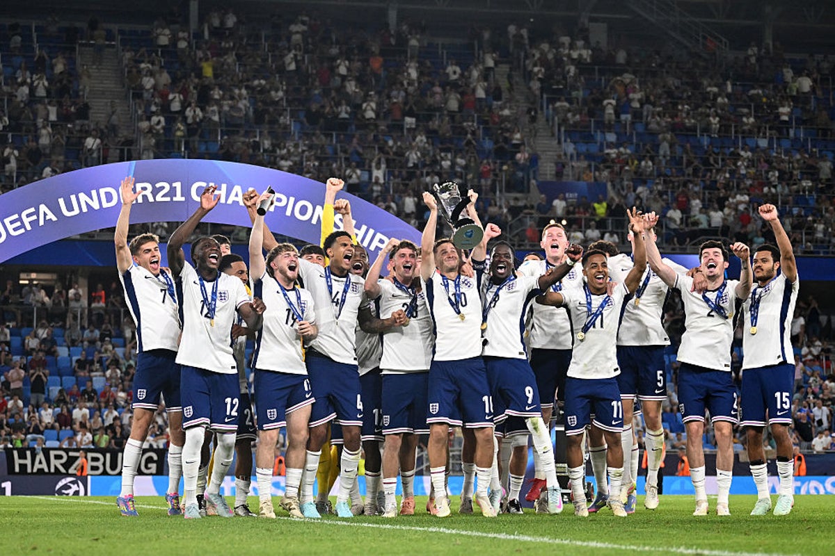 England seal back-to-back Under-21 European Championship titles in thrilling win over Germany