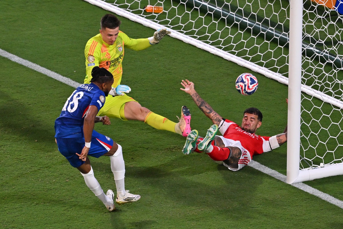 Chelsea vs Benfica live: Latest score and updates as Christopher Nkunku strikes in extra time after long weather delay