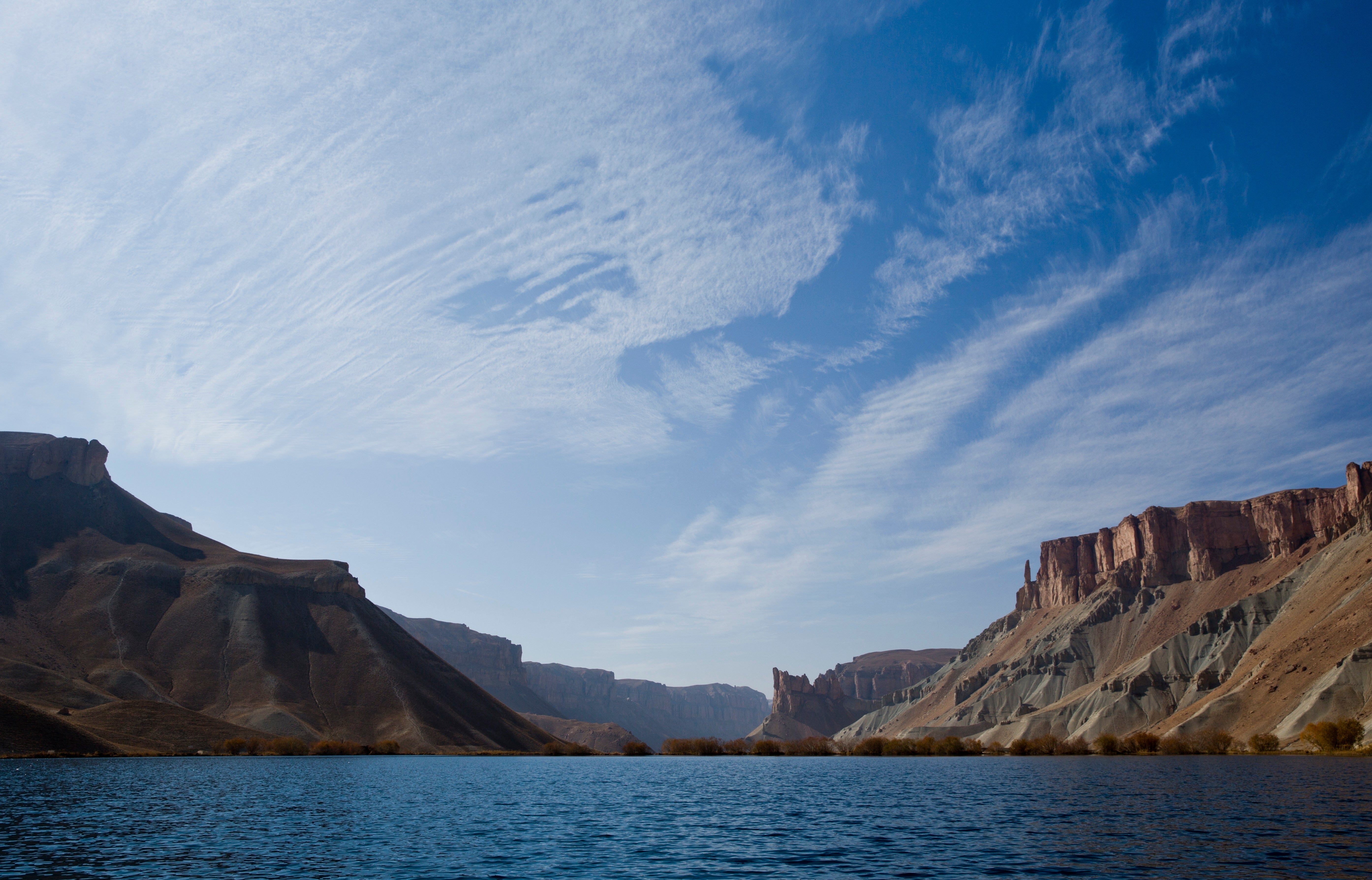 Band-e-Amir National Park, with its stunning blue lakes and towering cliffs, is seen in Afghanistan's central Bamiyan province, Tuesday, Nov. 8, 2016. (AP Photo/Massoud Hossaini,File) Tourism
