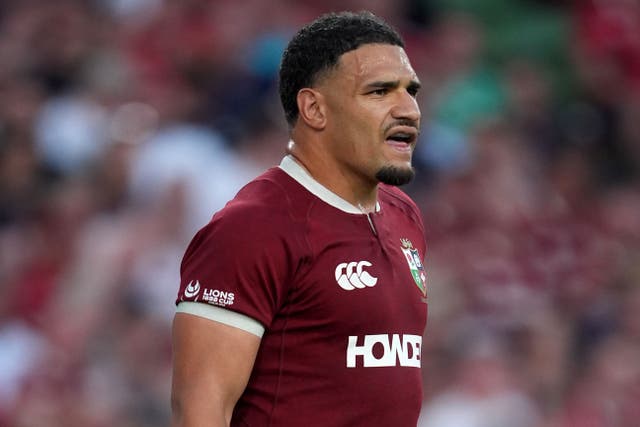 Sione Tuipulotu is among the Lions contingent born in the southern hemisphere (Brian Lawless/PA)