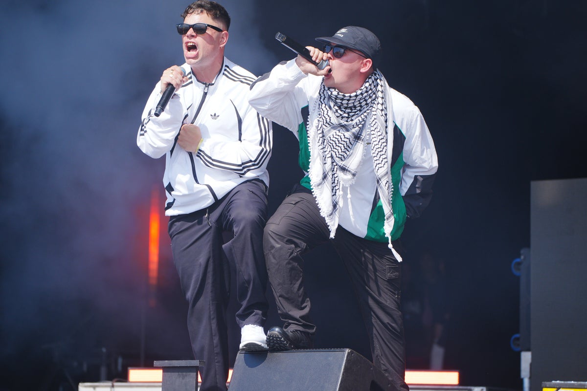 Kneecap say their posters have been ‘banned’ from the London Underground