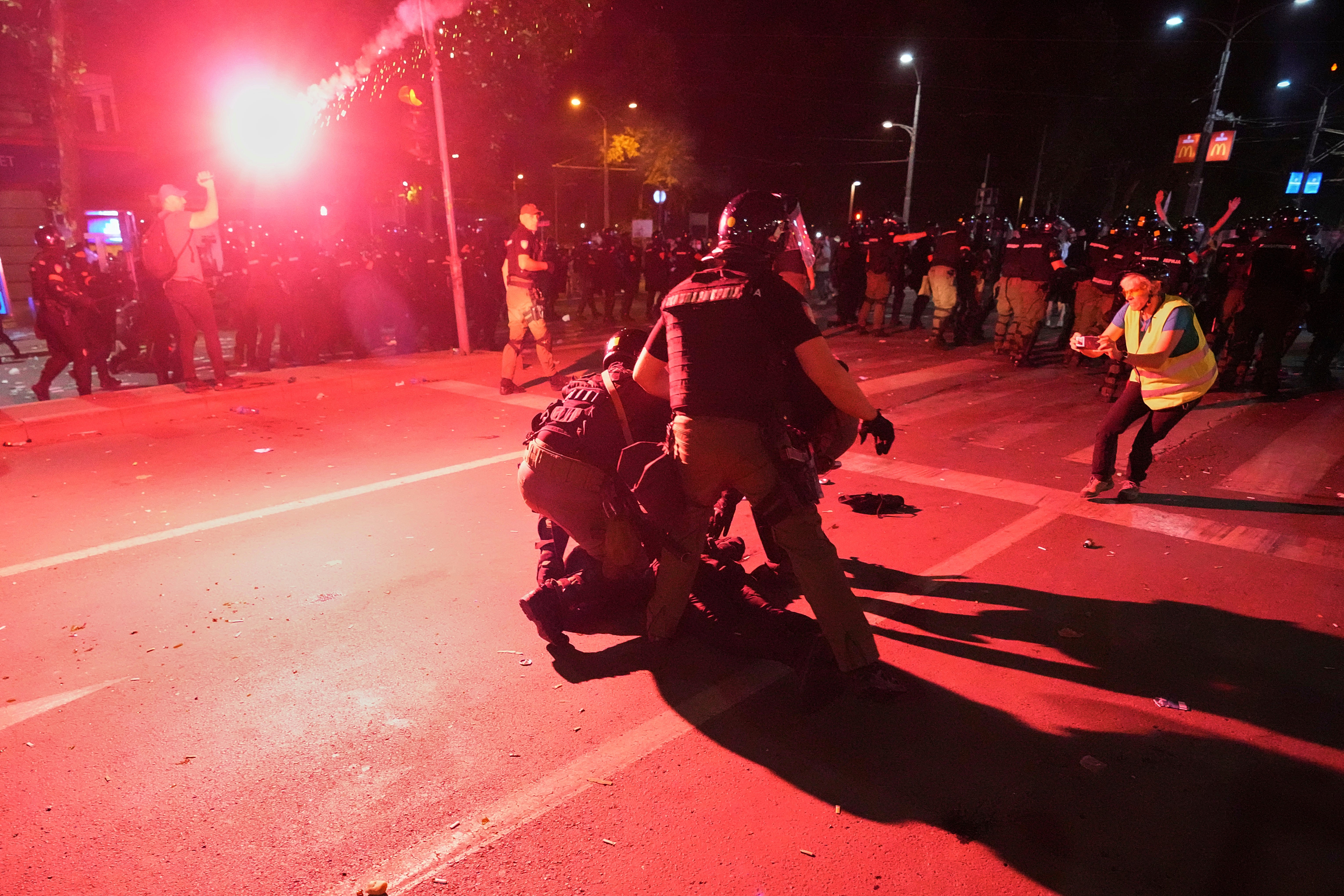 Serbia Protest