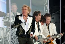Rod Stewart’s Glastonbury legends slot feels like wringing out the dregs of a career