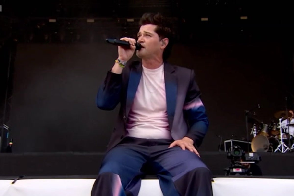 The Script’s Danny O’Donoghue honours late bandmate with emotional tribute at Glastonbury