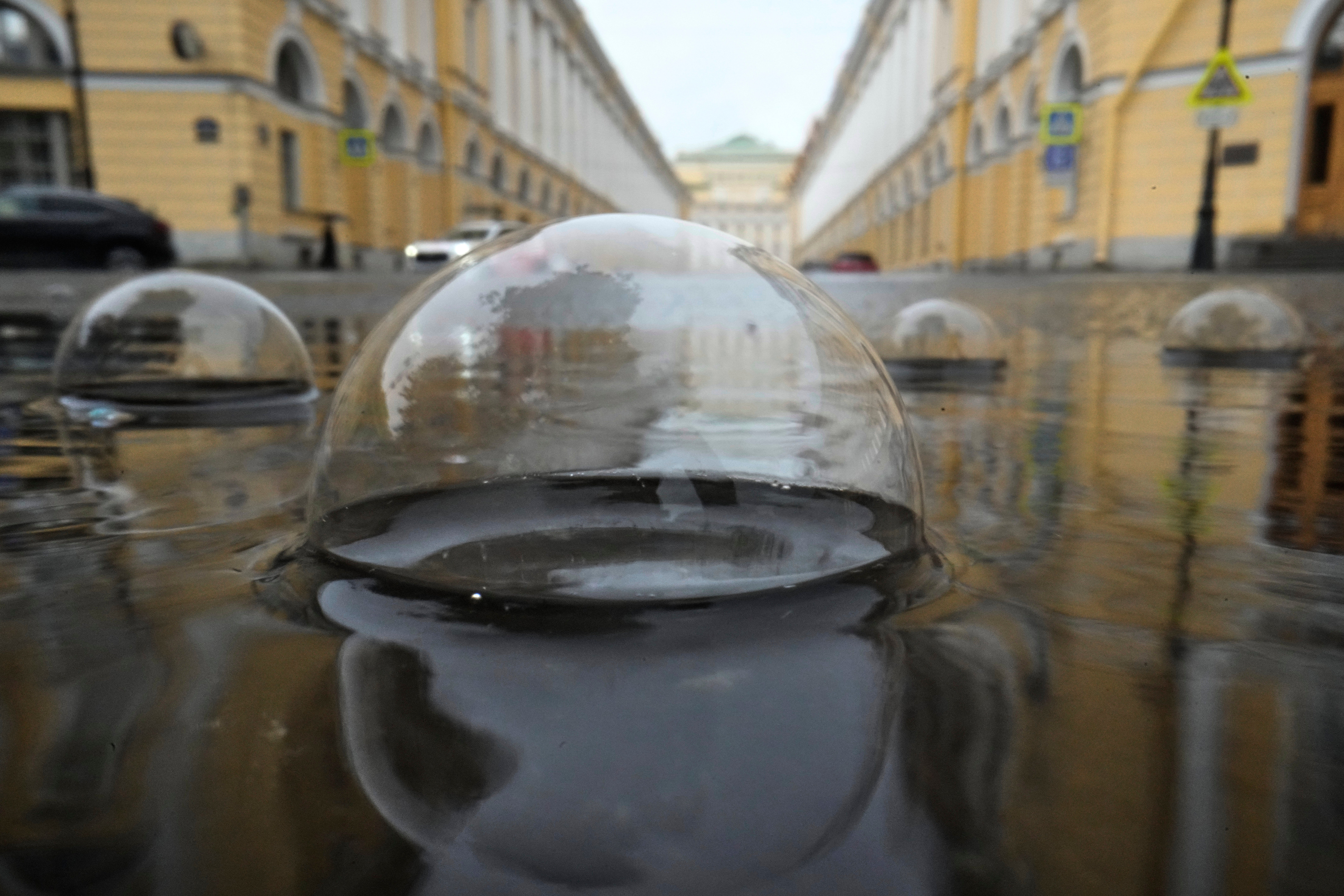 APTOPIX Russia Weather