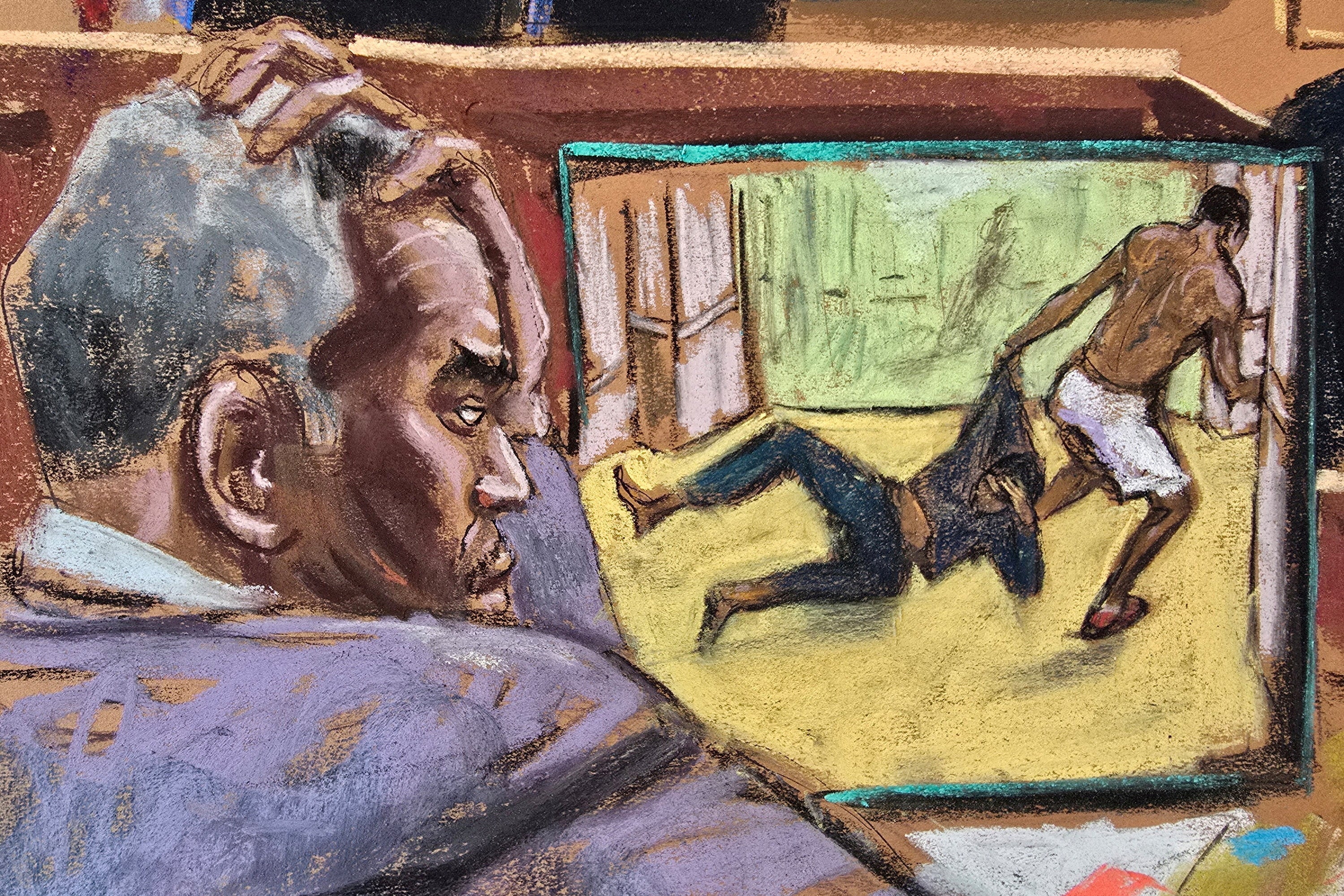 Combs’ violent pattern of behavior toward women was put on full display during his sex trafficking trial in New York