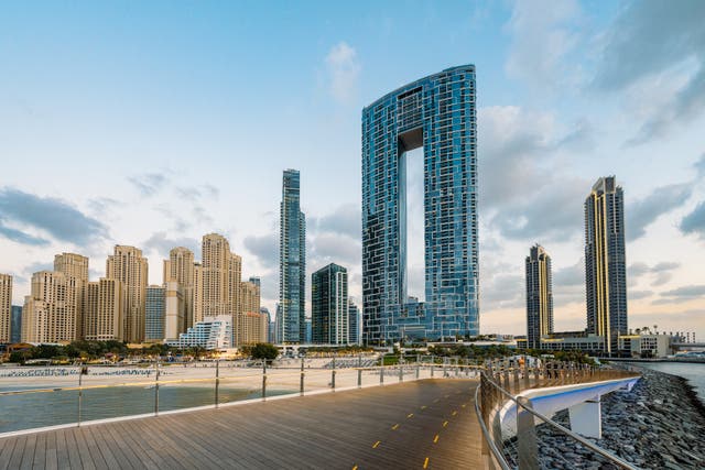 <p>The UAE’s proximity to Iran over the Persian Gulf has previously prompted travel concerns</p>