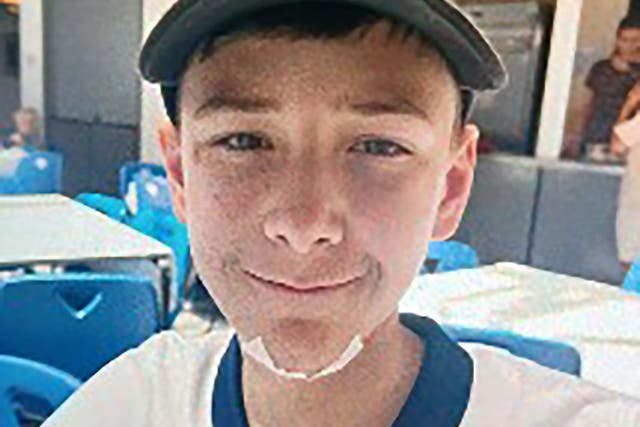Mylo Capilla, 13, whose body was found following a major search operation (Cleveland Police/PA)